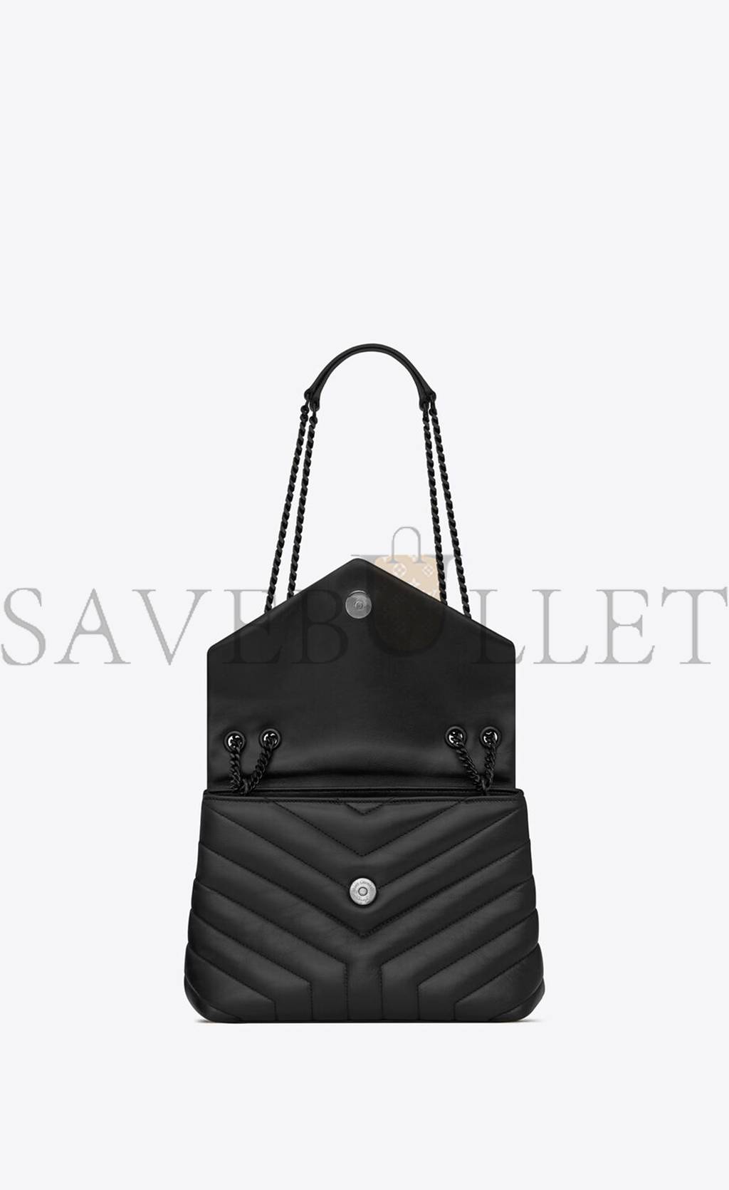 YSL LOULOU SMALL CHAIN BAG IN QUILTED "Y" LEATHER 494699DV7281000 (23*17*9cm)