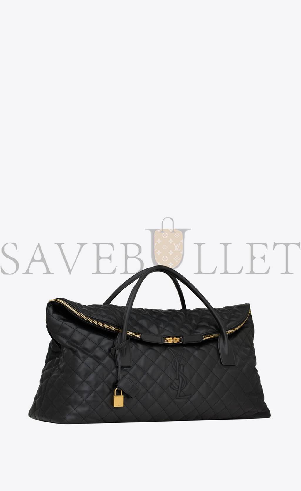 Y*L es giant travel bag in quilted leather 736009aabk91000 (56*50*19cm)