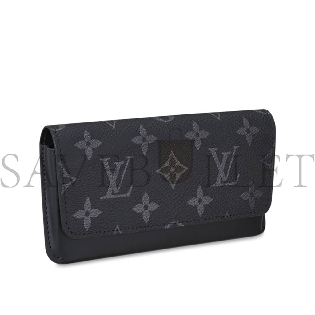 l**is V*t*n woody glasses case gi0296 (16.5*7.5*3cm)