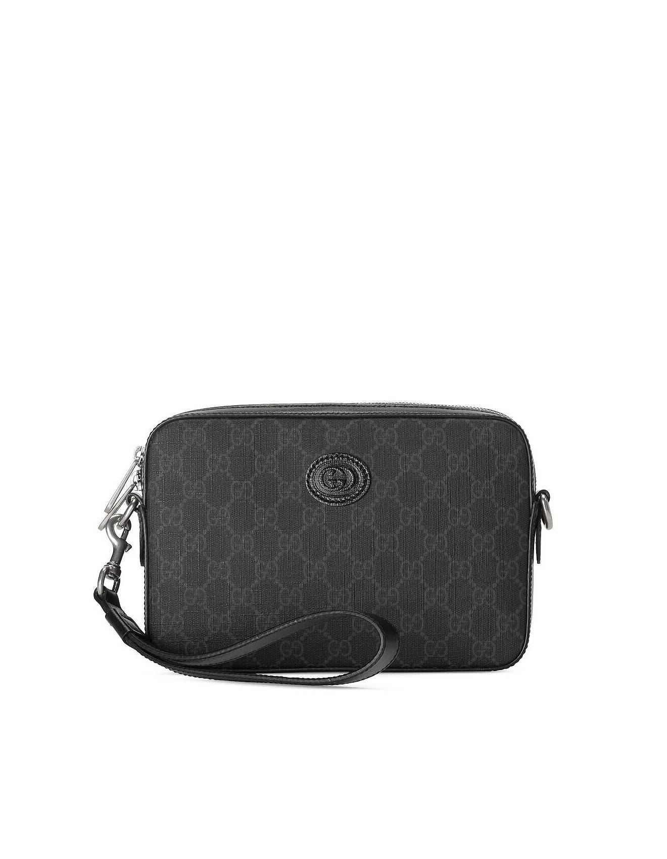 G*u*i shoulder bag with interlocking g 254513 (24.5*16*4.5cm)