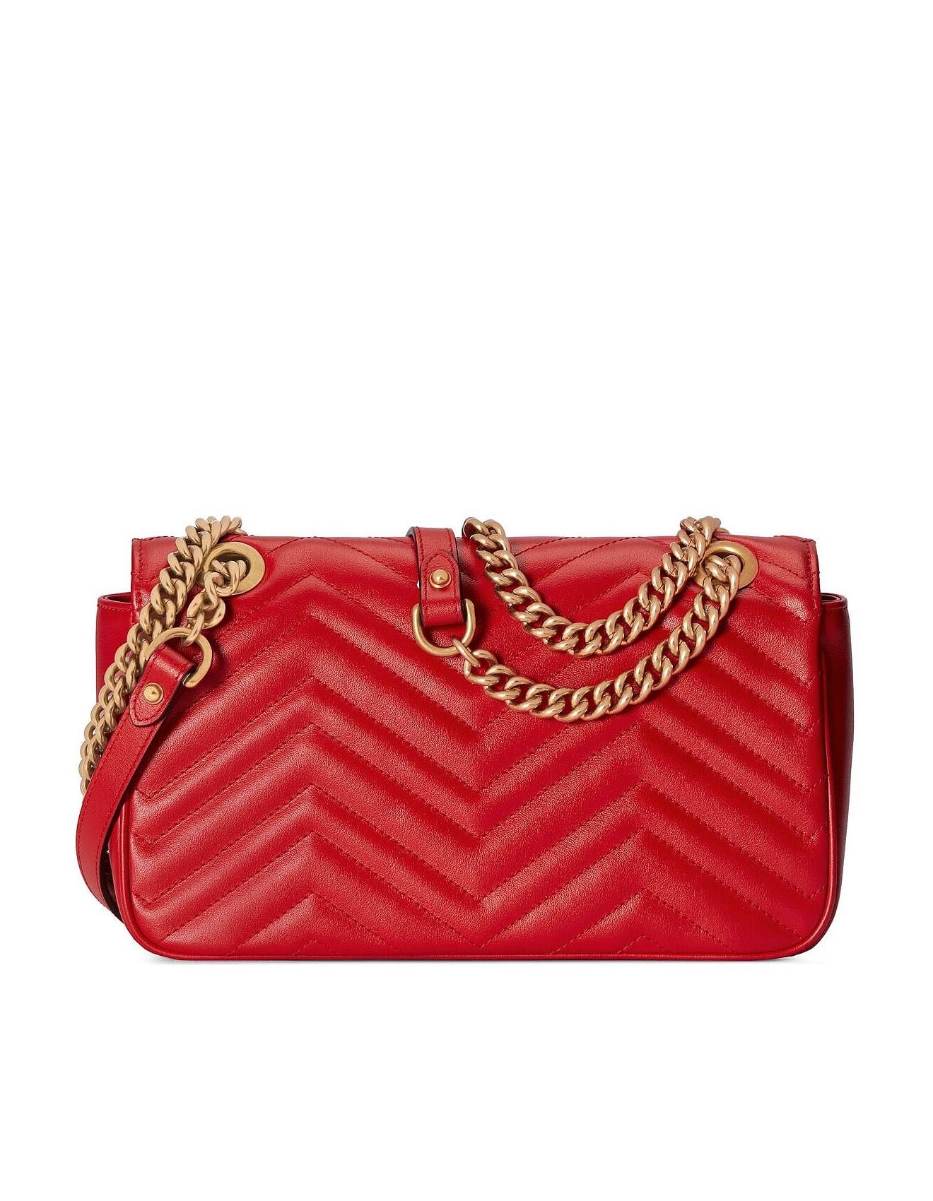 G*u*i gg marmont small shoulder bag  443497 (26*15*7cm)