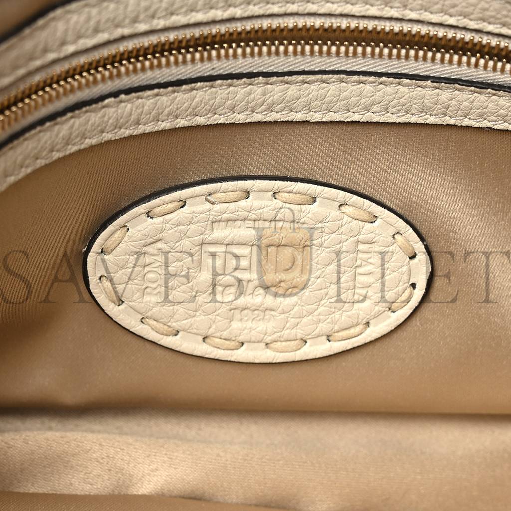 F**di wool cuoio romano selleria ff 1974 baguette 1997 beige cammello camelia (27*15*6cm)